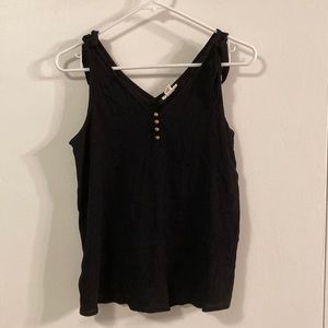 A.N.A. Black top, size small